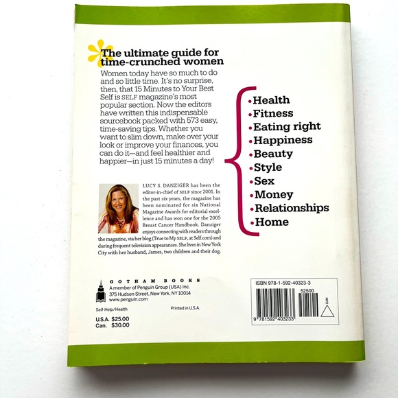 SELF Magazine 15-Minute Self-Improvement Book - Picture 3 of 9